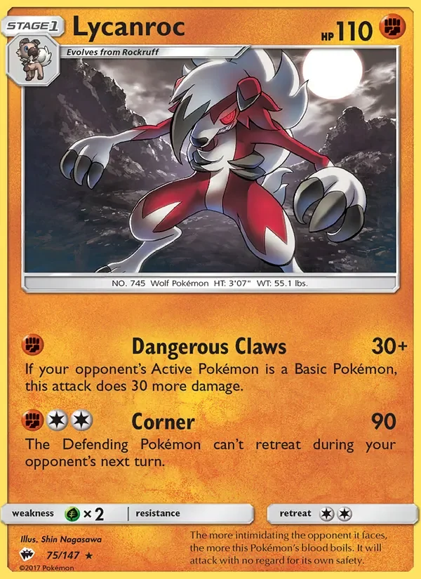 Lycanroc - Holo