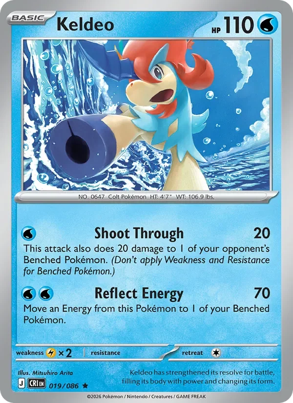 Keldeo - Holo