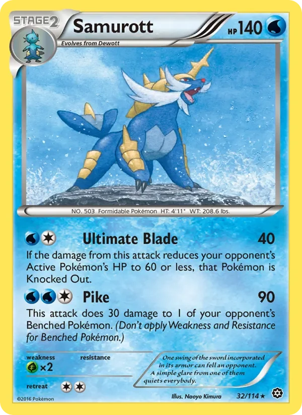 Samurott - Non-holo