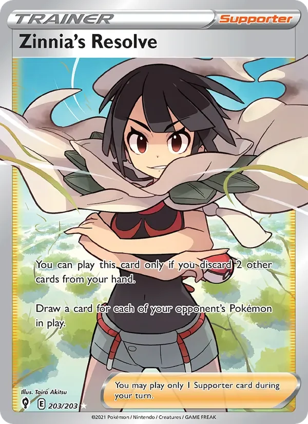 Zinnia's Resolve - Holo