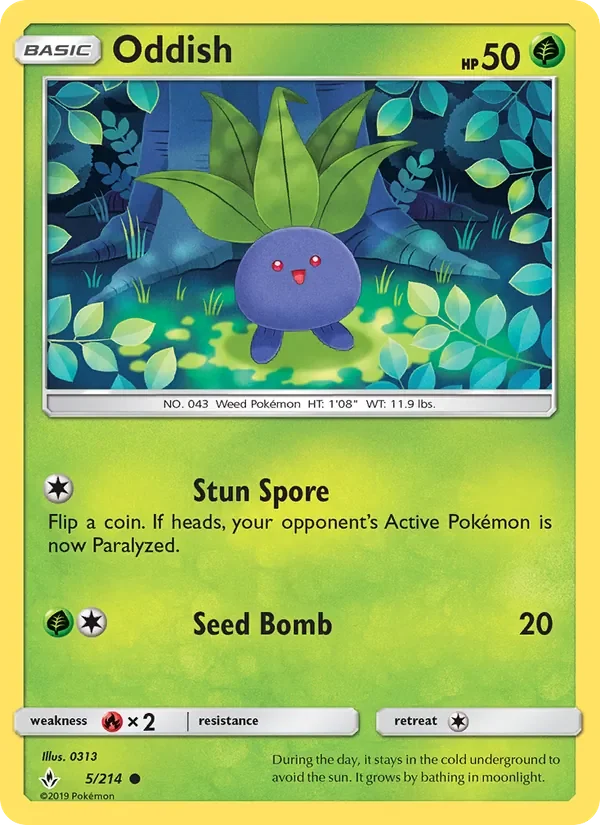 Oddish - Non-holo
