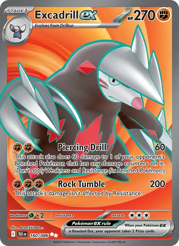 Excadrill ex - Full Art