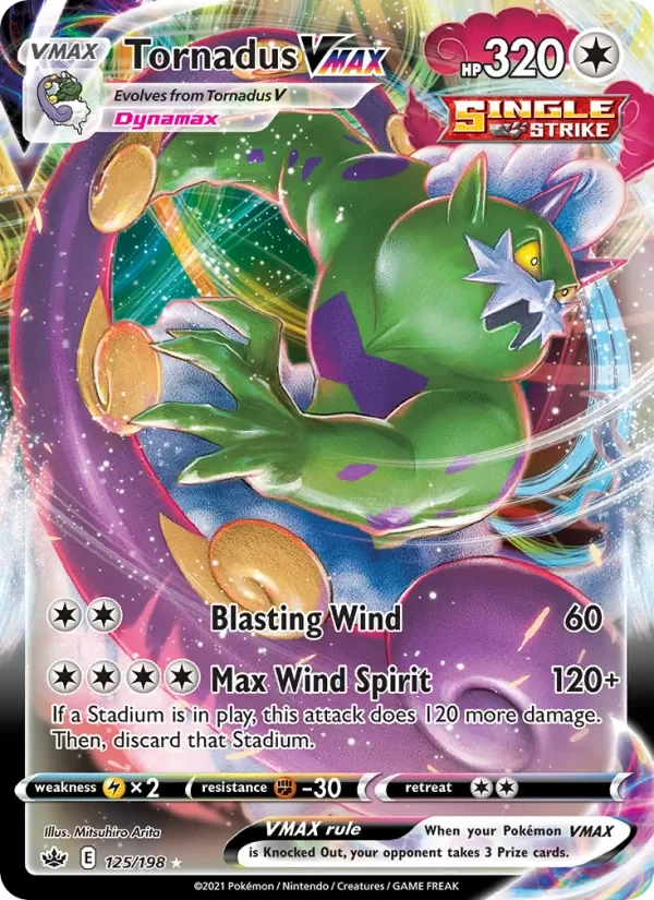Tornadus VMAX - Full Art
