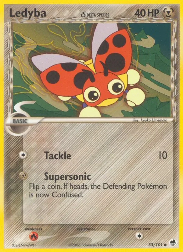 Ledyba δ - Non-holo