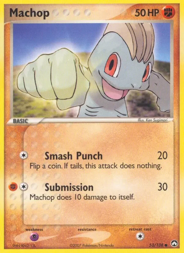 Machop - Non-holo