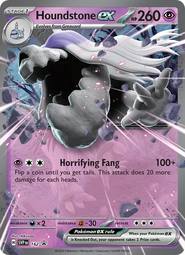 Houndstone ex - Holo
