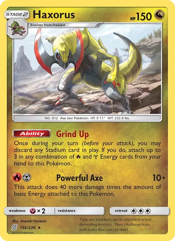 Haxorus - Non-holo