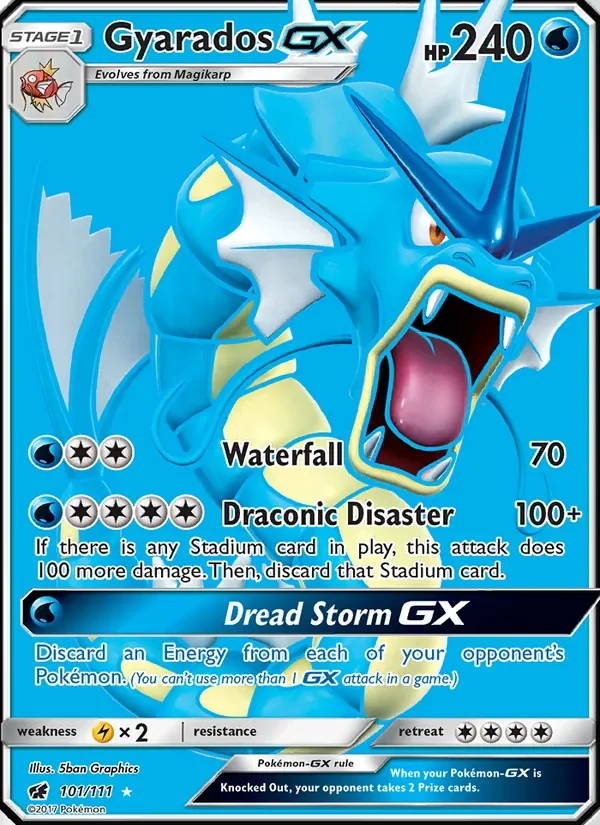 Gyarados GX - Non-holo