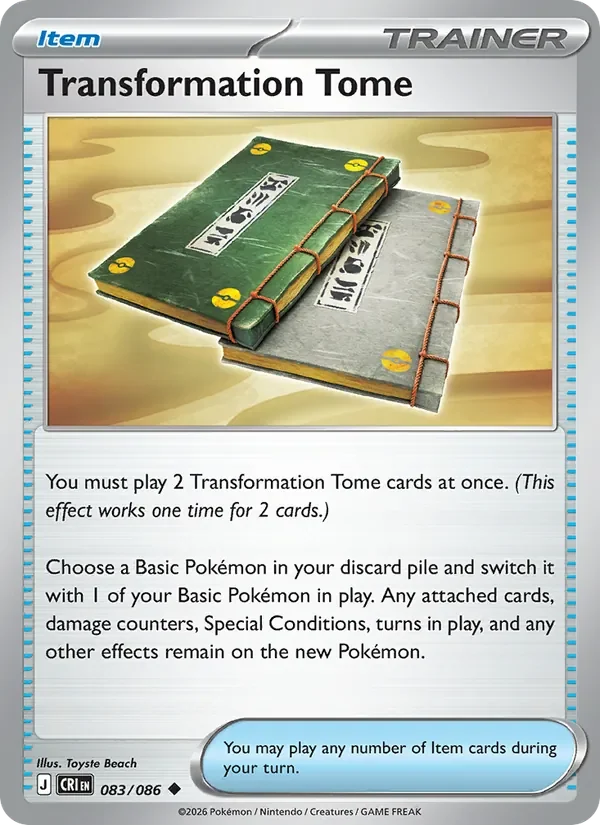 Transformation Tome - Non-holo