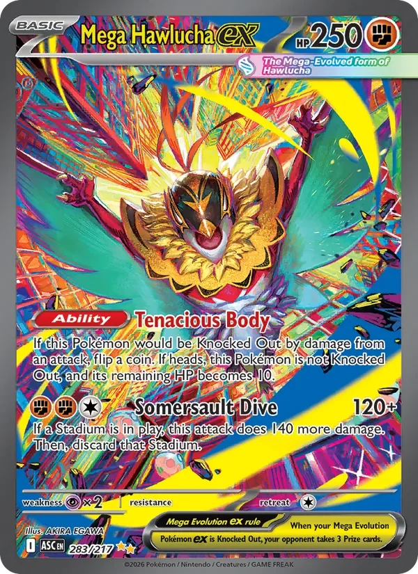 Mega Hawlucha ex - Full Art
