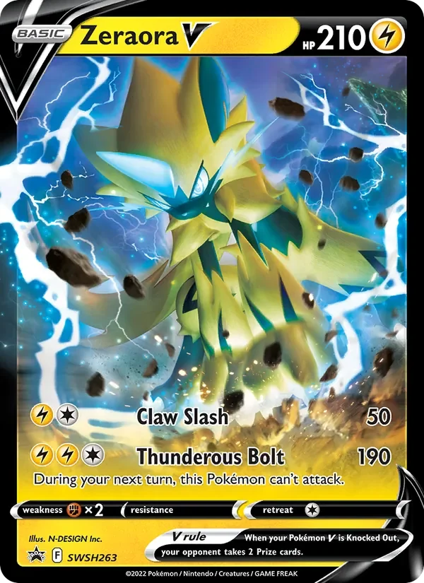 Zeraora V - Holo