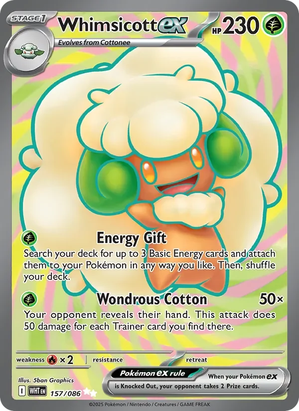 Whimsicott ex - Full Art