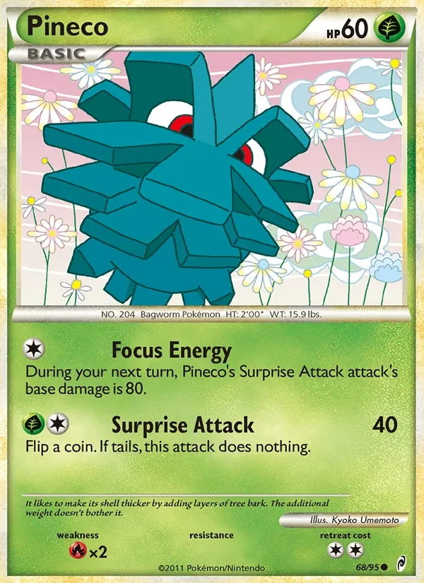 Pineco - Non-holo
