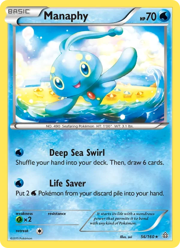 Manaphy - Non-holo