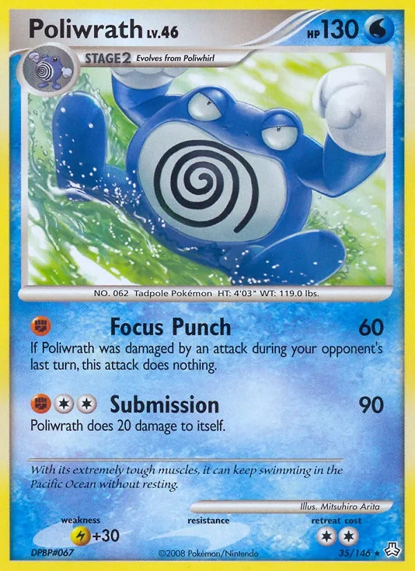 Poliwrath - Non-holo