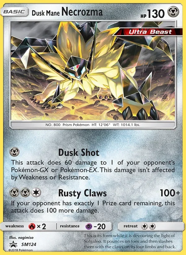 Dusk Mane Necrozma - Non-holo