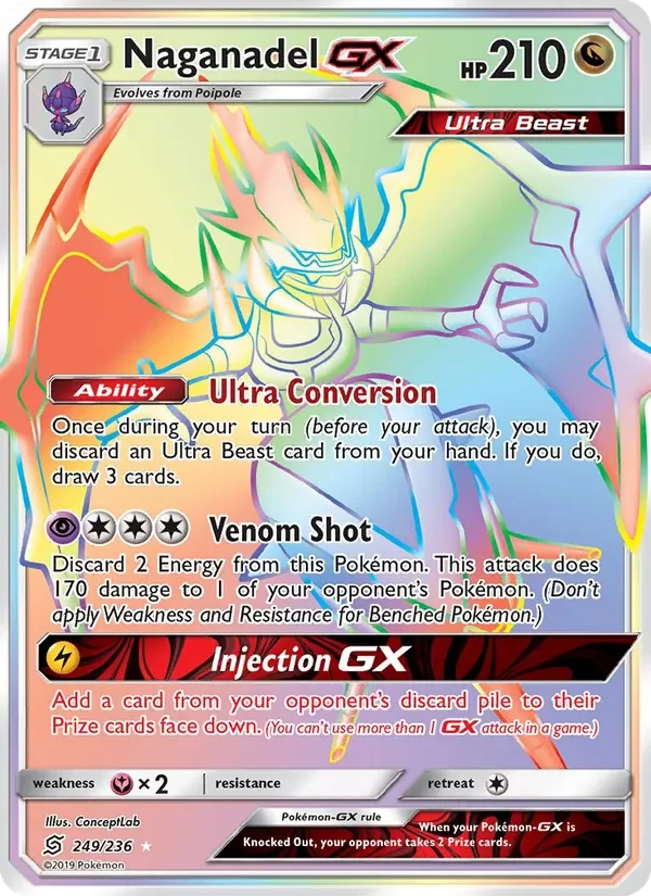 Naganadel GX - Non-holo