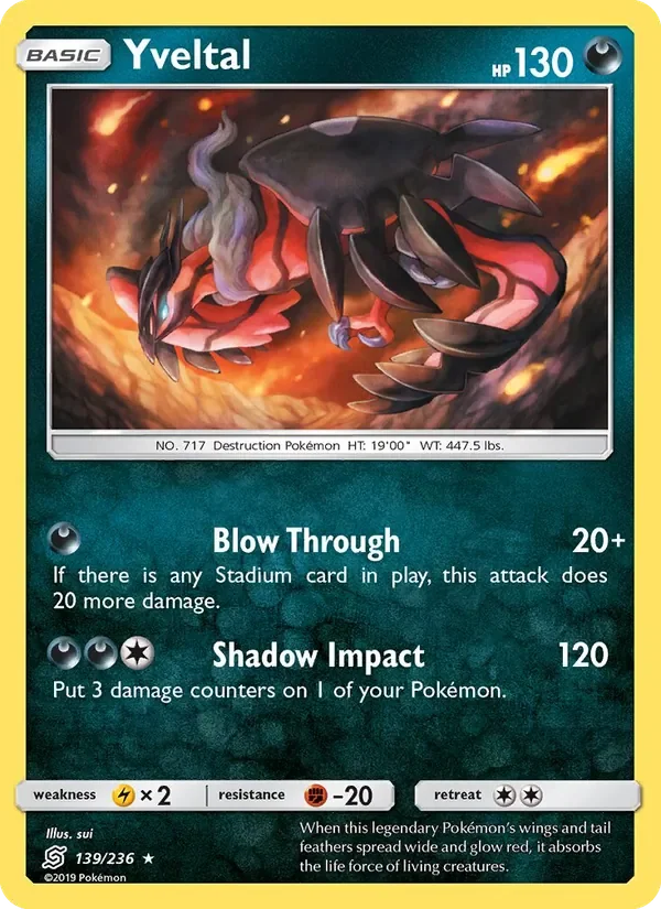 Yveltal - Non-holo