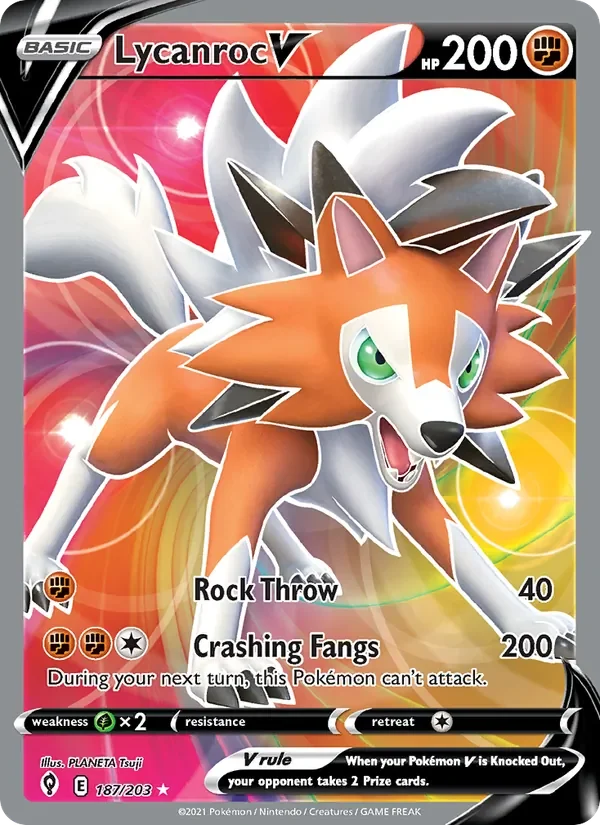 Lycanroc V - Holo