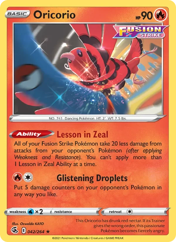 Oricorio - Non-holo
