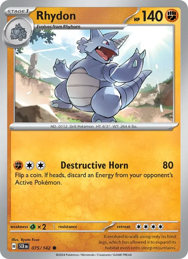 Rhydon - Non-holo