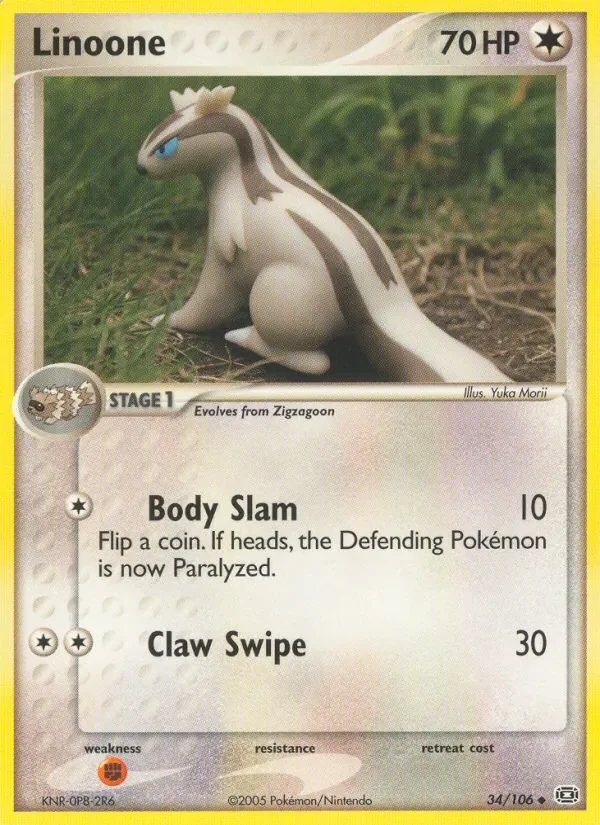 Linoone - Non-holo