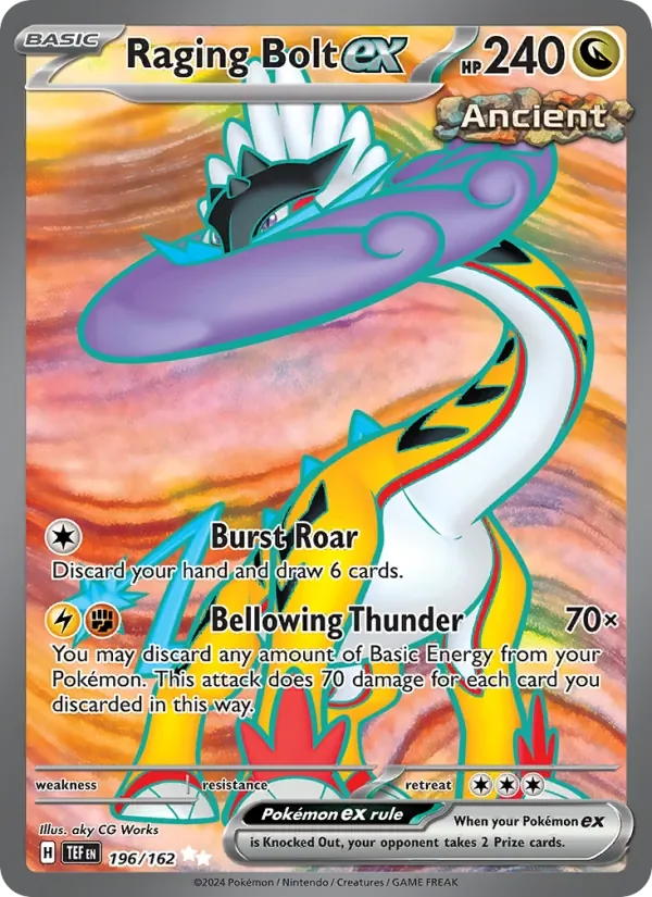 Raging Bolt ex - Full Art