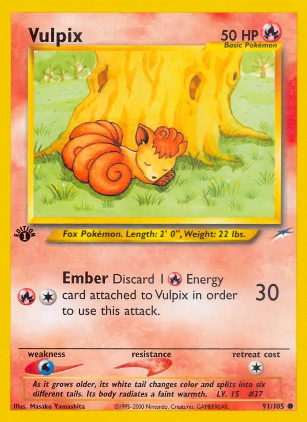 Vulpix - Non-holo