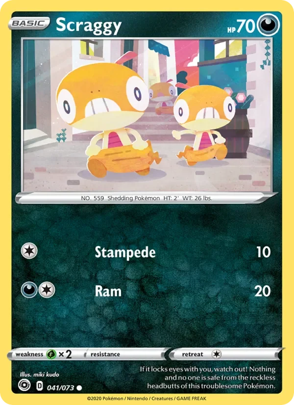 Scraggy - Non-holo