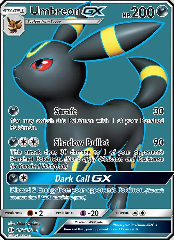Umbreon GX - Non-holo