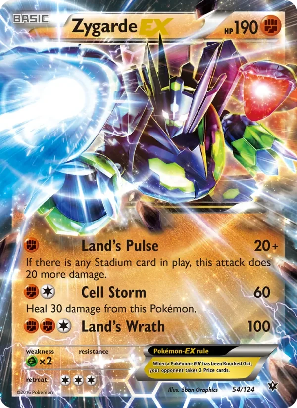 Zygarde EX - Non-holo