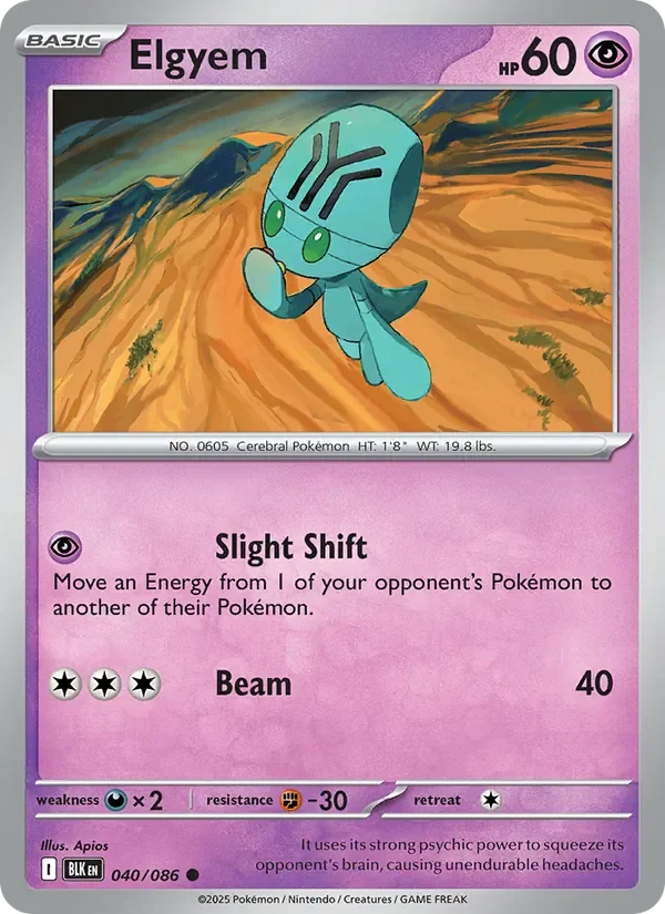 Elgyem - Non-holo