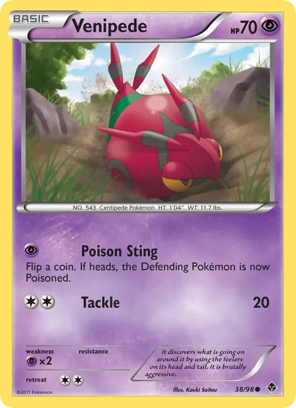Venipede - Non-holo