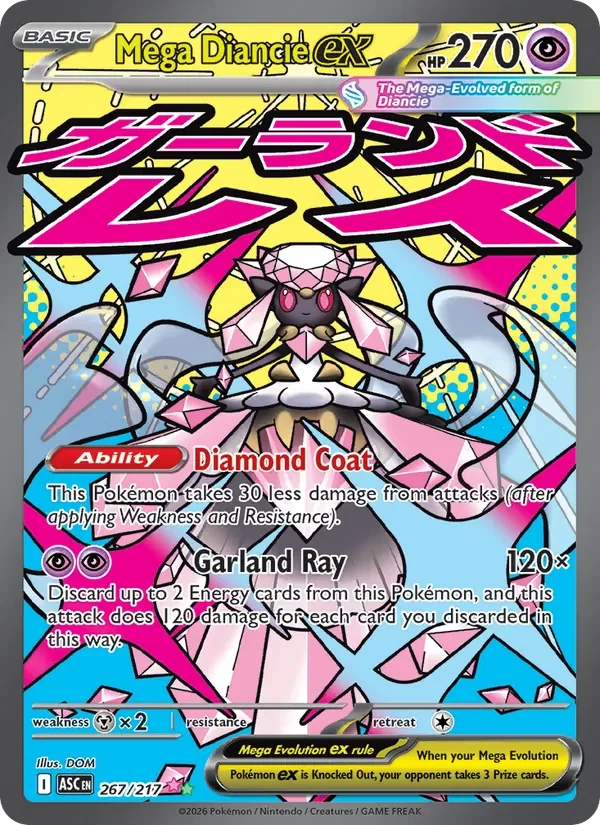 Mega Diancie ex - Holo
