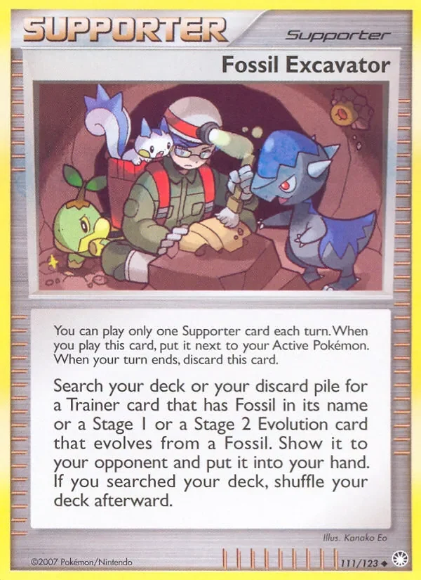 Fossil Excavator - Non-holo