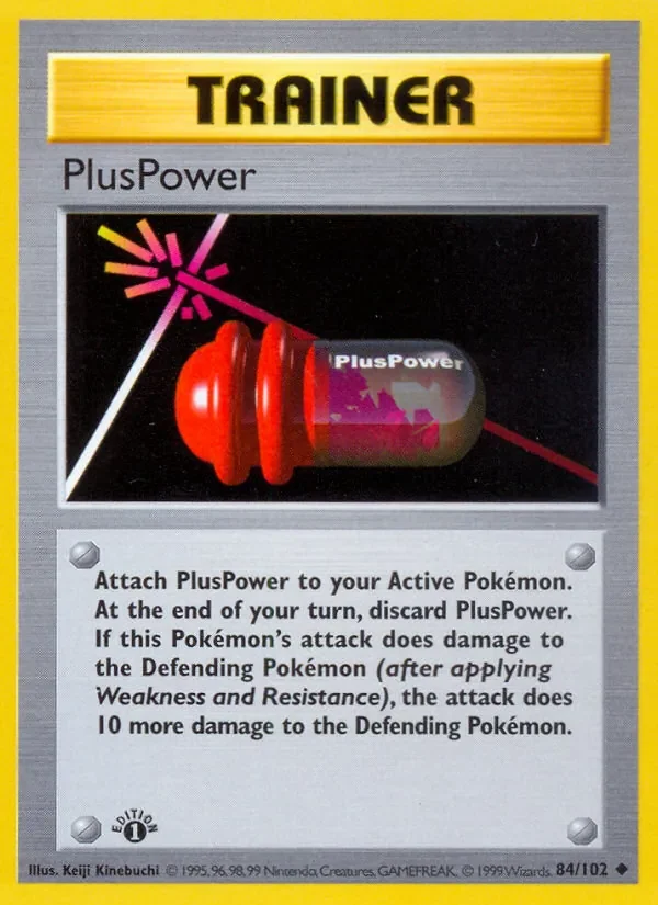 PlusPower - Non-holo - 1999-2000 copyright