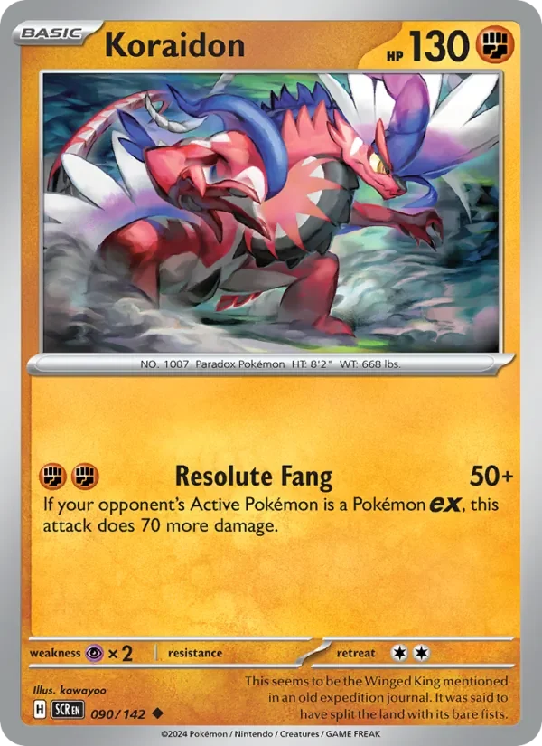Koraidon - Non-holo