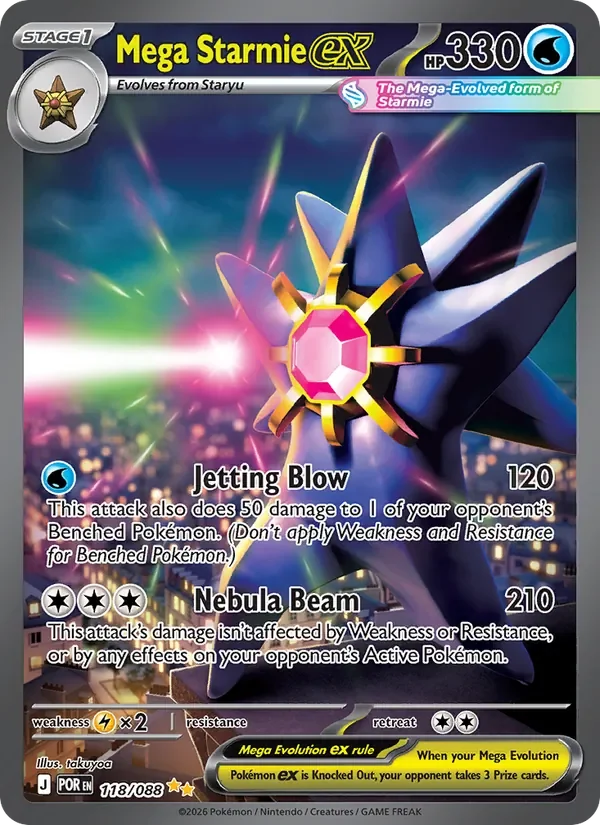Mega Starmie ex - Full Art