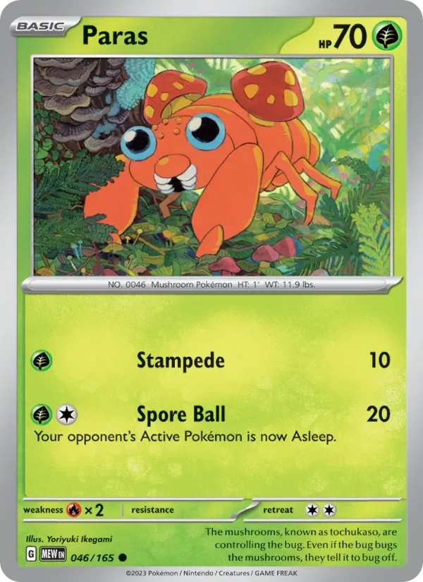 Paras - Non-holo