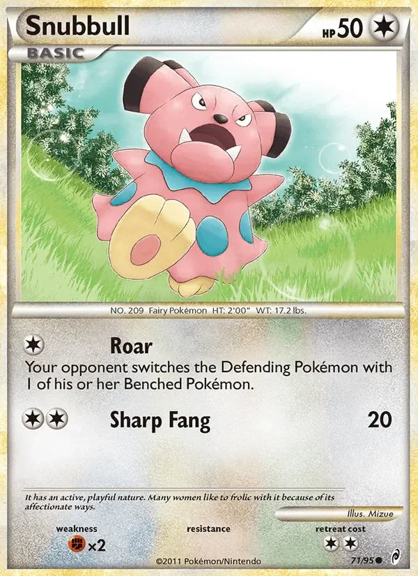 Snubbull - Non-holo