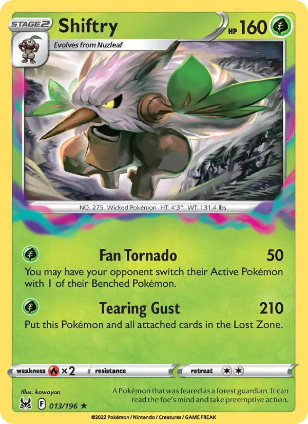 Shiftry - Holo