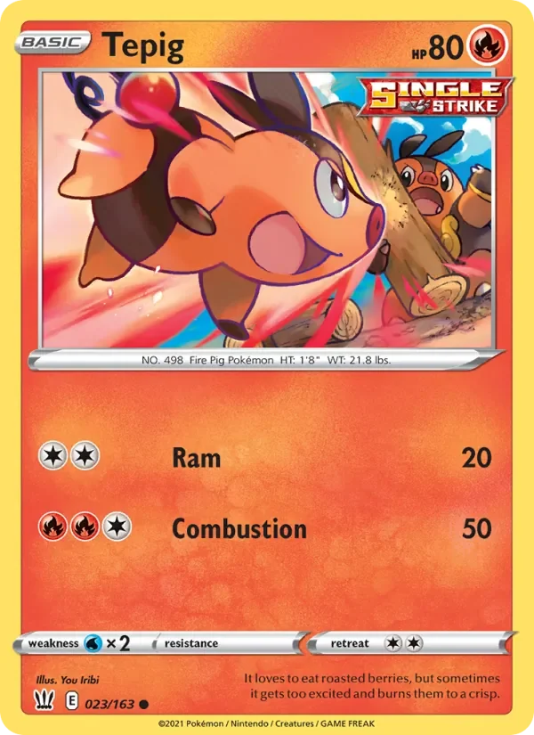 Tepig - Non-holo