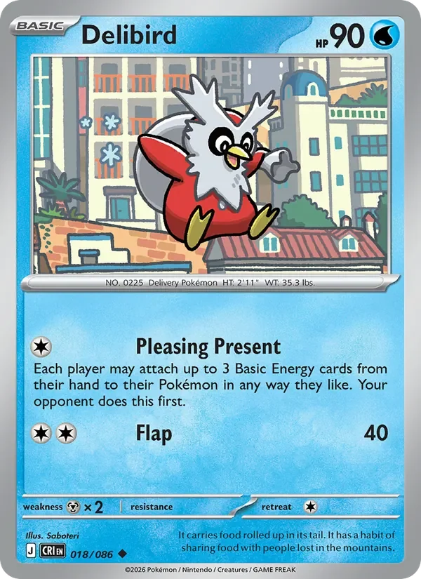 Delibird - Non-holo
