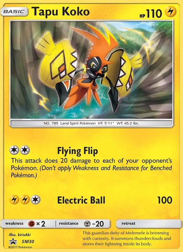 Tapu Koko - Non-holo