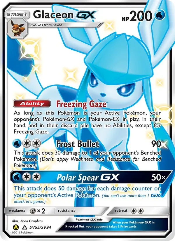 Glaceon-GX - Non-holo