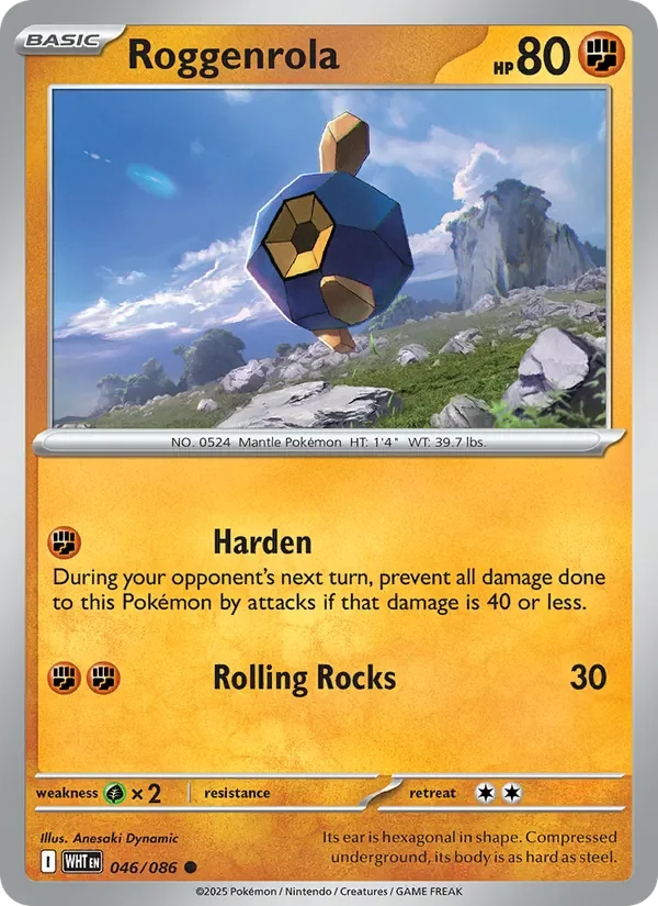 Roggenrola - Non-holo