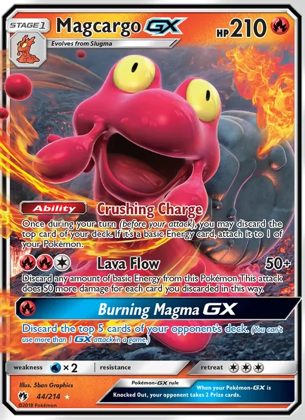 Magcargo GX - Non-holo
