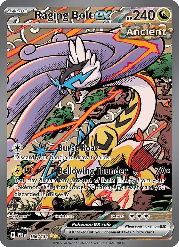 Raging Bolt ex - Full Art
