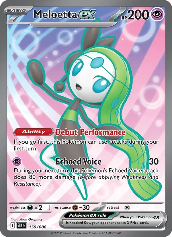 Meloetta ex - Full Art