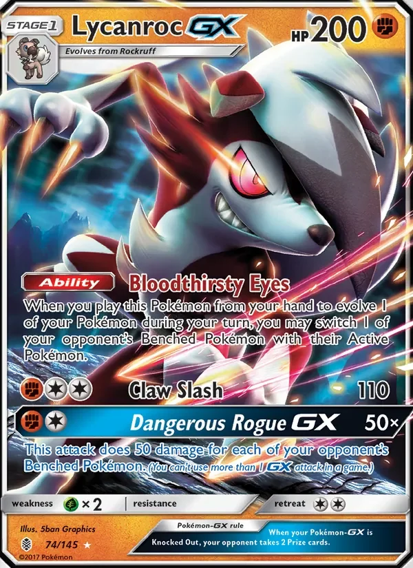 Lycanroc GX - Non-holo